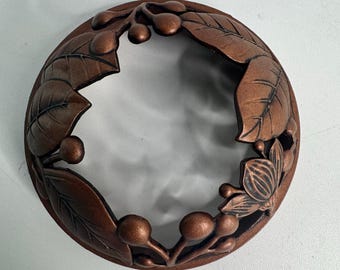 Yankee Candle Leaves Autumn Fall Harvest Illuma Lid Bronze Topper