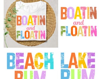 ボートに乗って浮かぶPng画像、夏の湖の昇華、湖での生活TシャツPng画像、湖のお尻Png画像、休暇Png画像、湖の雰囲気Png画像、ボートライフデザイン