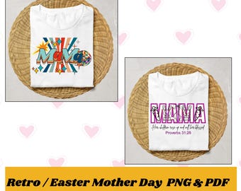 Mother's Day PNG , Preppy Mama Png : (Digital Download)