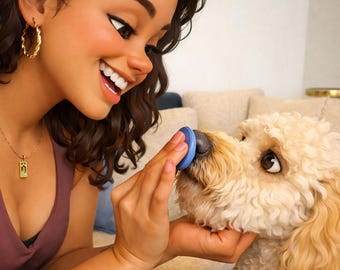 Kit för nosavtryck för husdjur – Enkel fingeravtrycksmöbel, giftfritt silikonavtrycksverktyg