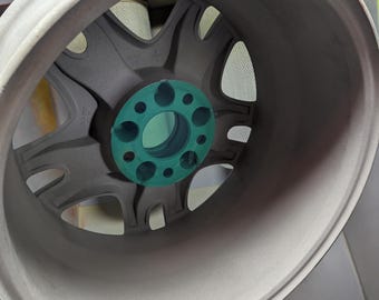 Afdekschijven voor lichtmetalen velgen op hoge temperatuur voor poedercoating naafafdekkingen (renovatie)