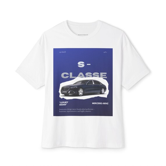 Mercedes-Benz S-Class Unisex Tee: AirLume Cotton Car Enthusiast Shirt