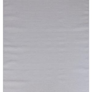 May include: A rectangular area rug in a solid light gray color. The rug features a smooth, woven texture across its surface and is finished with short, white fringe detailing along the top and bottom edges, providing a clean and uniform appearance.