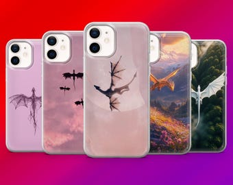 Dragon Phone Case Fantasy Dragons Cover for iPhone 17Pro,16,15,14,13,12,Samsung S25,S24,S23Fe,S22,A15,A16,A26,A56 Pixel10,9Pro,8.