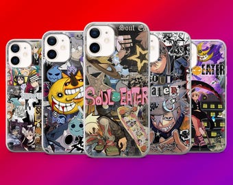 Soul Eater Phone Case Anime Cover for iPhone 17, 16 ,15 ,14 ,13 ,12 ,Samsung S25FE , S24, S23, S22, A17, A56, Pixel 10Pro, 9