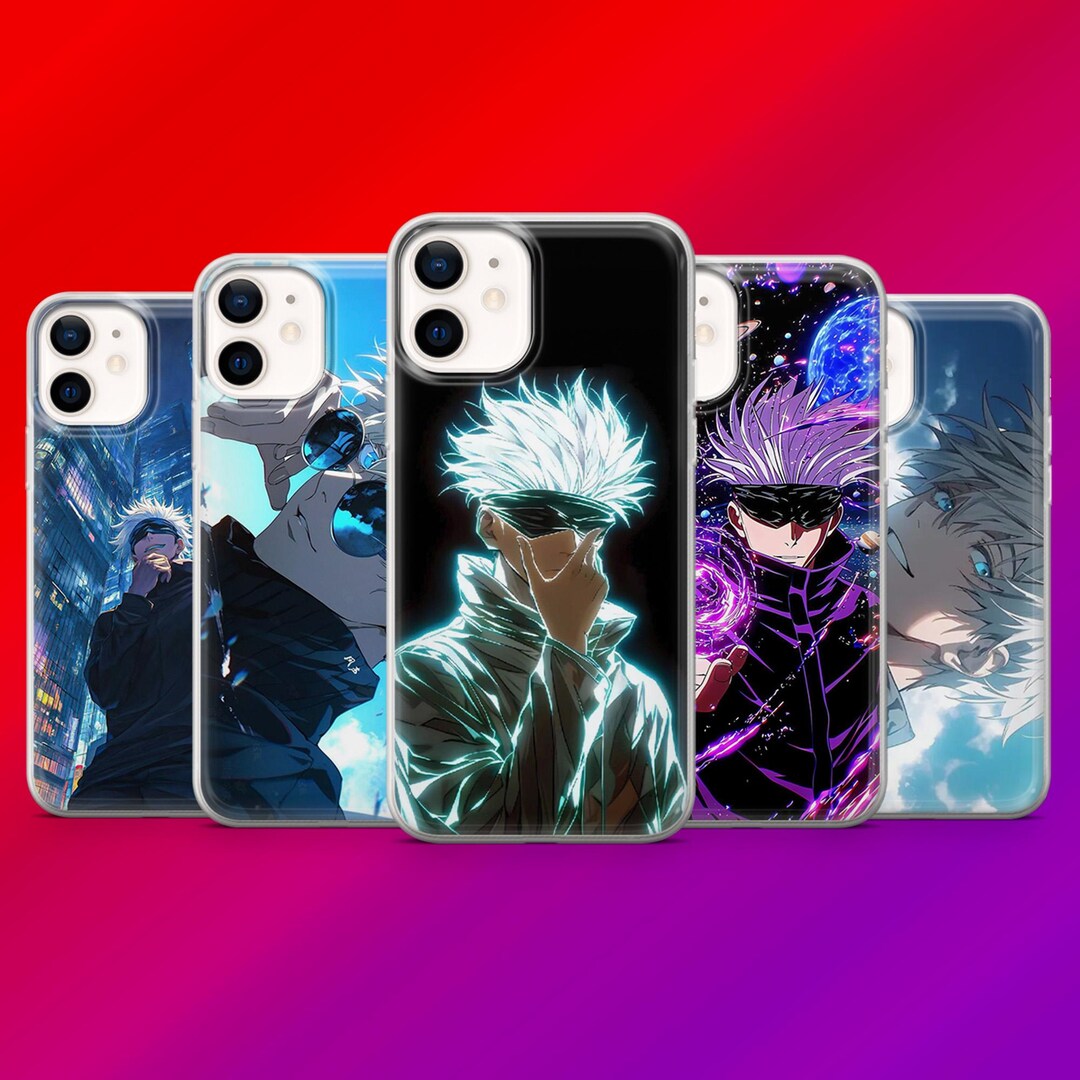 Gojo Satoru Phone Case Jujutsu Kaisen Anime Manga - iPhone 17, 16 ,15 ...