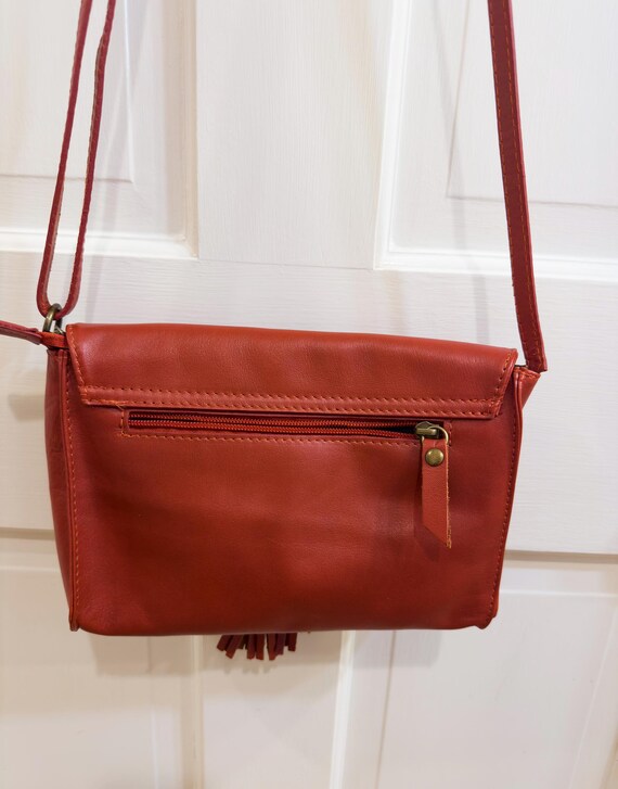 Small Rust Colored Shoulder Bag - image 3