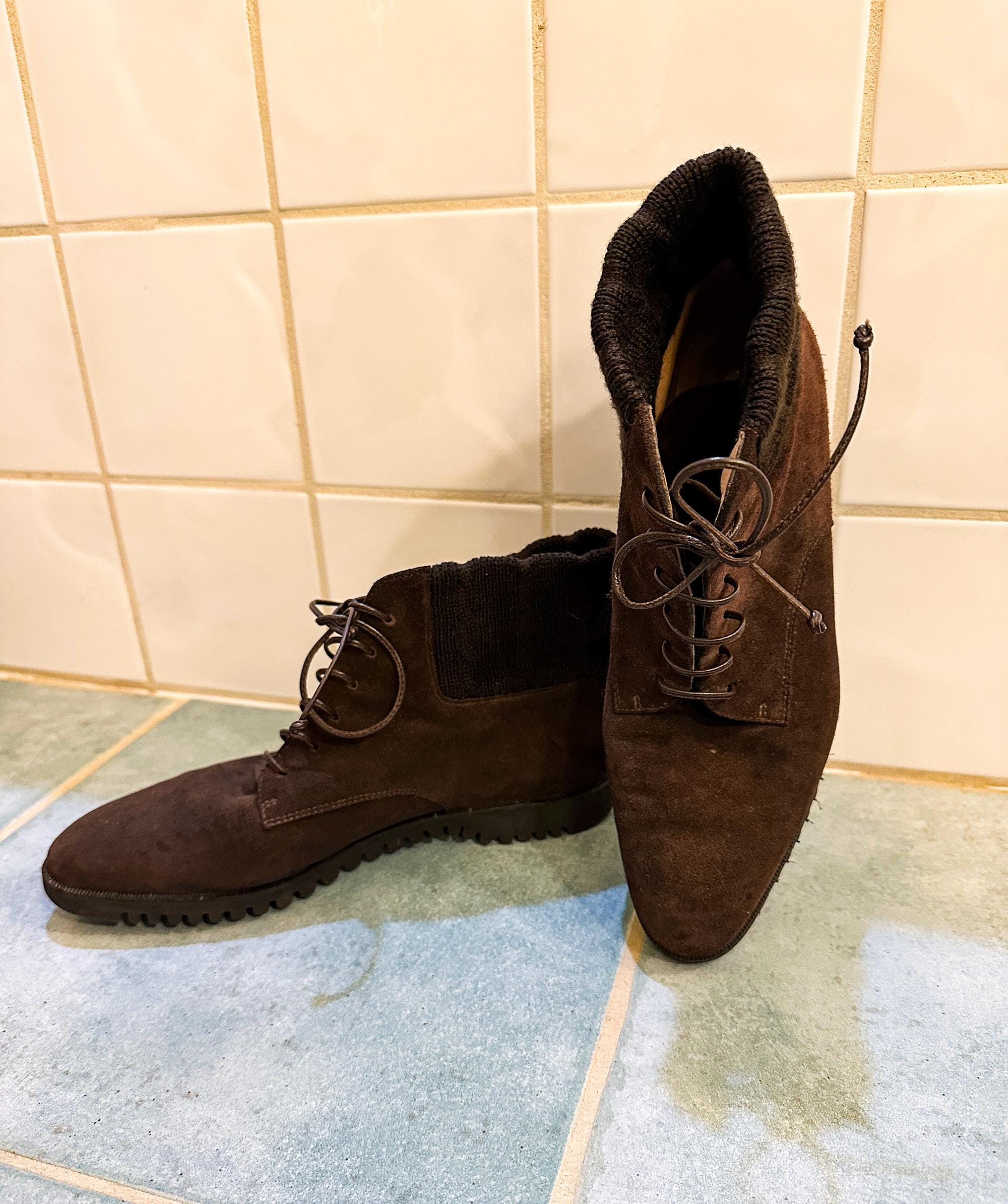 Italy Suede Boots - Etsy display picture 2