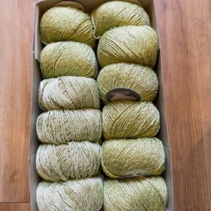 Filatura Di Crosa Brilla Yarn: Green Cotton Viscose Blend - 12 Balls