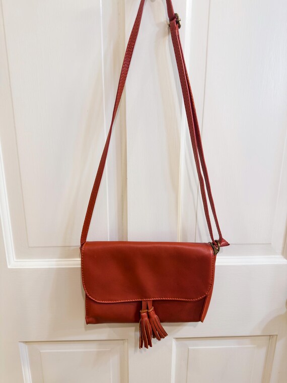Small Rust Colored Shoulder Bag - image 2