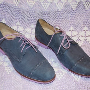 cole haan blue dress shoes Cole Haan Men's Ledley Grand Cap Toe Oxford Shoes - Blue