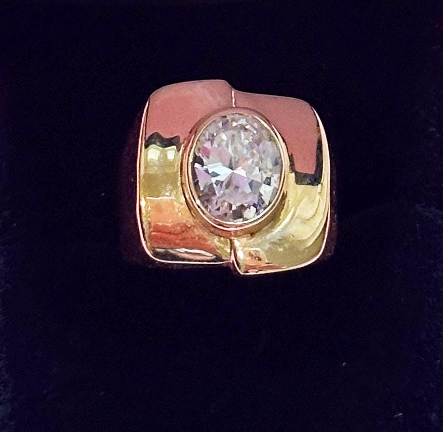 14 Kt Ge Ring - Etsy