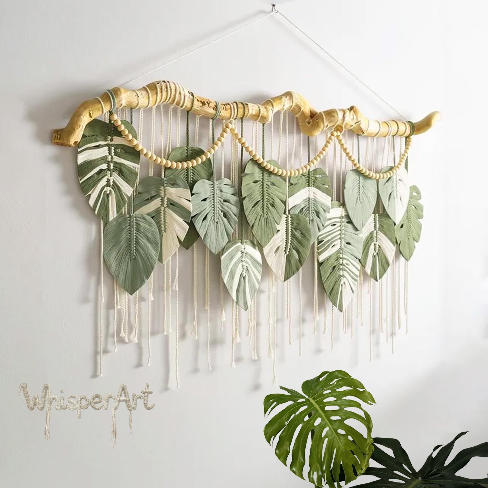 Macrame monstera - Etsy.de