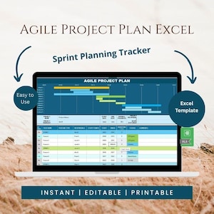Excel-sjabloon Agile projectplan | Sprintplanningstracker | Scrum-dashboard | Projectmanagementtool