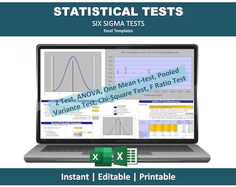 Herramientas estadísticas Six Sigma / Kit de herramientas de análisis SPC (digital)