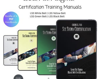 Manual de capacitación para la certificación Lean Six Sigma (descarga en PDF)