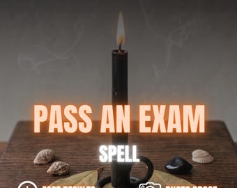 Bestehen Sie Ihre Prüfung Zauber, Ace Ihr Test Ritual