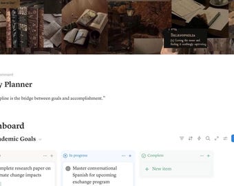 Georganiseerde studieplanner
