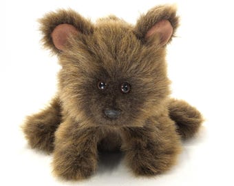 Grizzly Bear Cub Hand Puppet