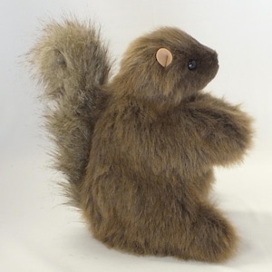 Squirrel Hand Puppet, Chipmunk Puppet, Forest Friends
