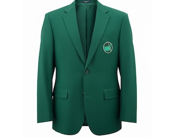 Masters Green Jacket | Golf Champion Blazer | Augusta Style Men’s Sport Coat | Classic Green Golf Jacket| Master Golf Coat