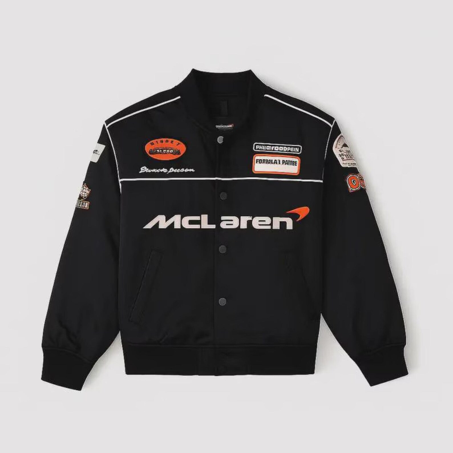 Mclaren Racing Bomber Jacket | Vintage Formula 1 Team Coat - Etsy