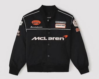 McLaren Racing Bomber Jacket | Vintage Formula 1 Team Coat