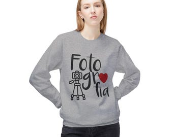 Fotografia heart camera Sweatshirt | Photographer design, camera tripod