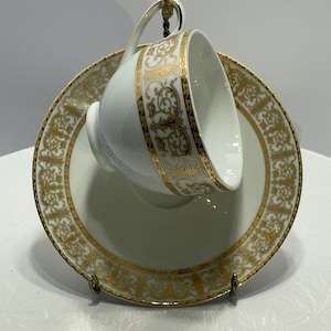 Vintage Highgate Manor Medici cup and saucer set.
