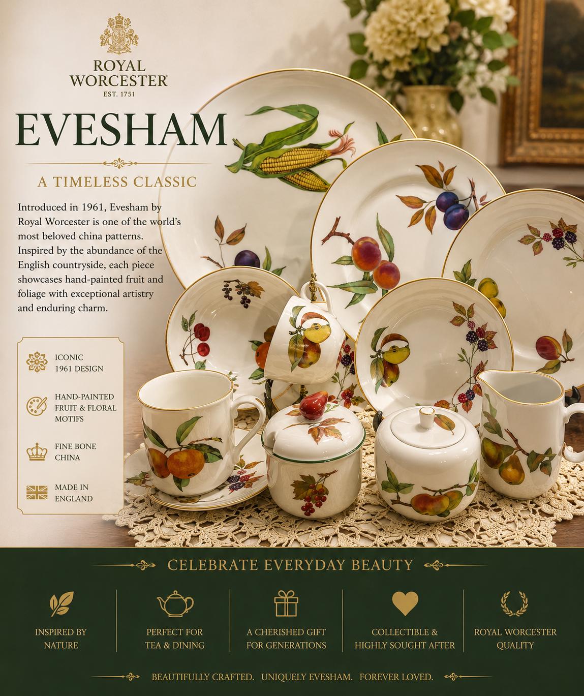Royal Worcester Evesham - Etsy