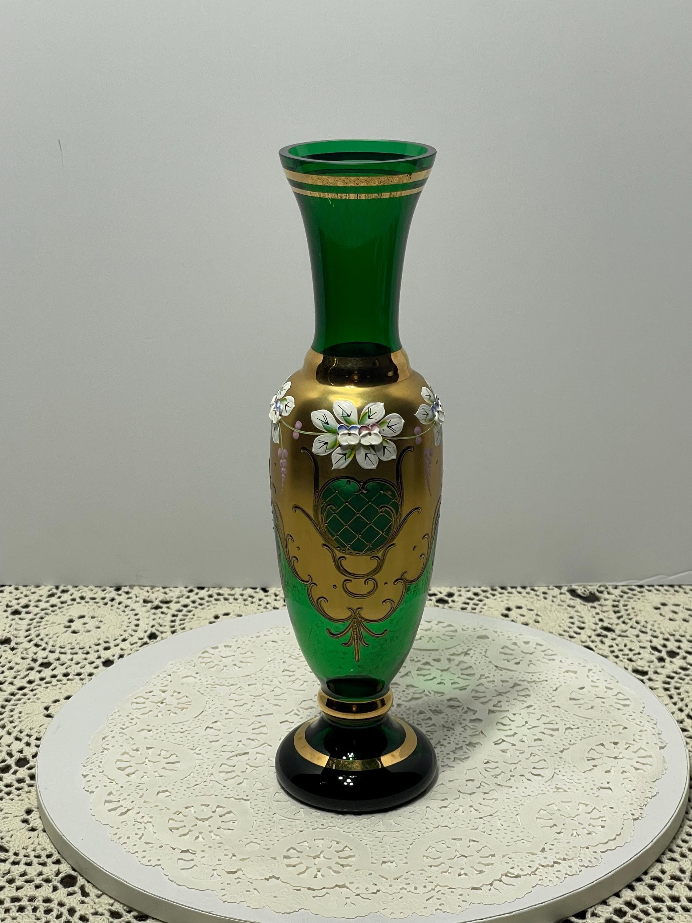 24 K Gold Murano Vase - Etsy