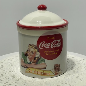 Coca Cola Cookie Jar - Etsy