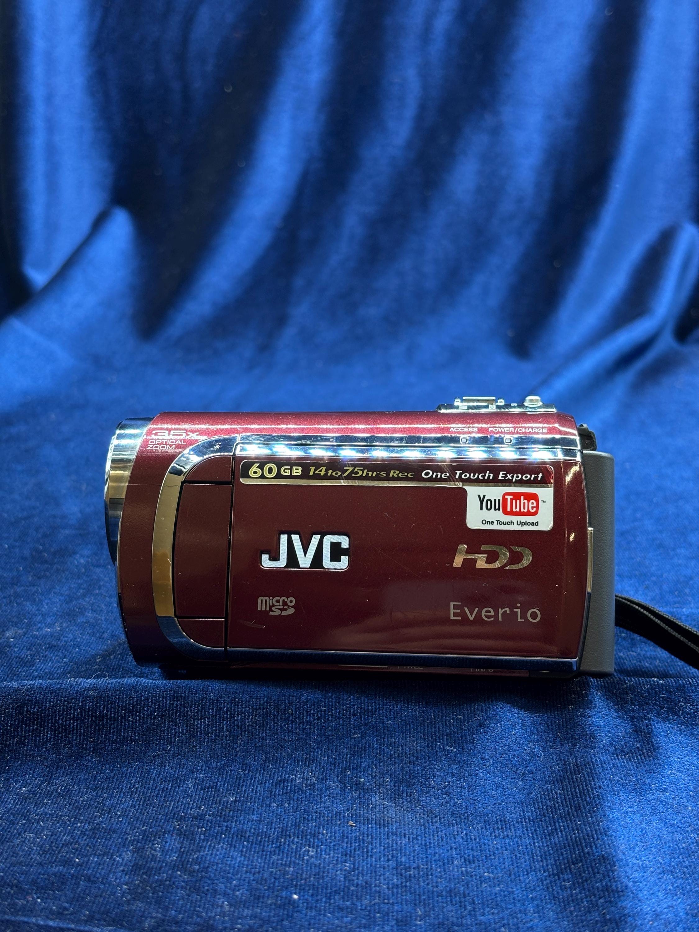 Buy Vintage RED JVC GZ-MG630RE Camcorder Untested Online in India