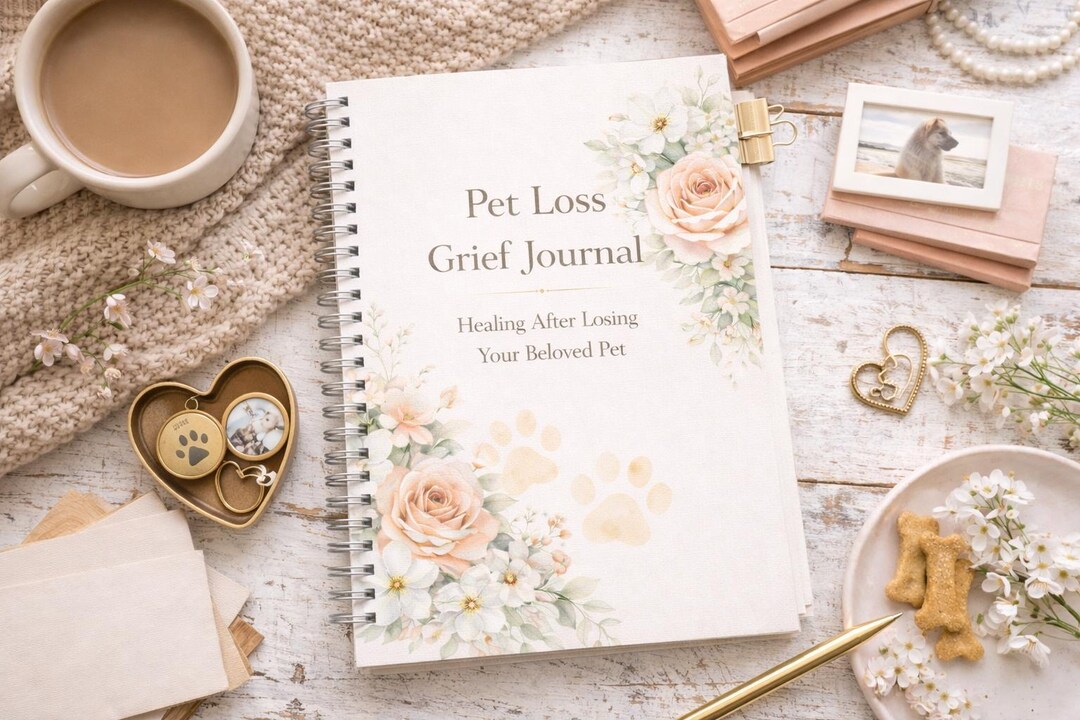 Pet Loss Grief Journal – Dog Memorial Workbook (digital Download, PDF ...