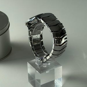 Custom Oakley Y2K Futuristische Metallarmbanduhr Bild 4