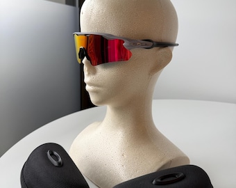 Oakley Radar EV Sunglasses – Iridium Purple/Red Lens