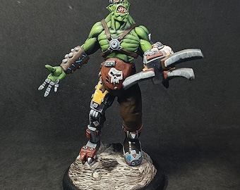 Figura de resina de Ork Mechanik