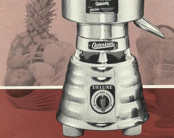 Vintage Osterizer Oster Classic Blender 564A Silver Chrome 500W