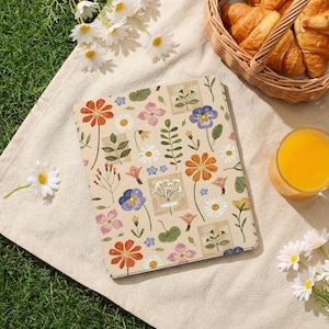 Funda vintage para Kindle Wildflower, funda para Paperwhite de 12.ª generación de 7", Paperwhite de 11.ª generación de 6,8", funda Kobo transparente con correa (2025), funda Kobo Clara Colour