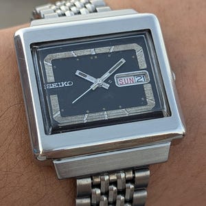 Rare Vintage Square Seiko - Etsy