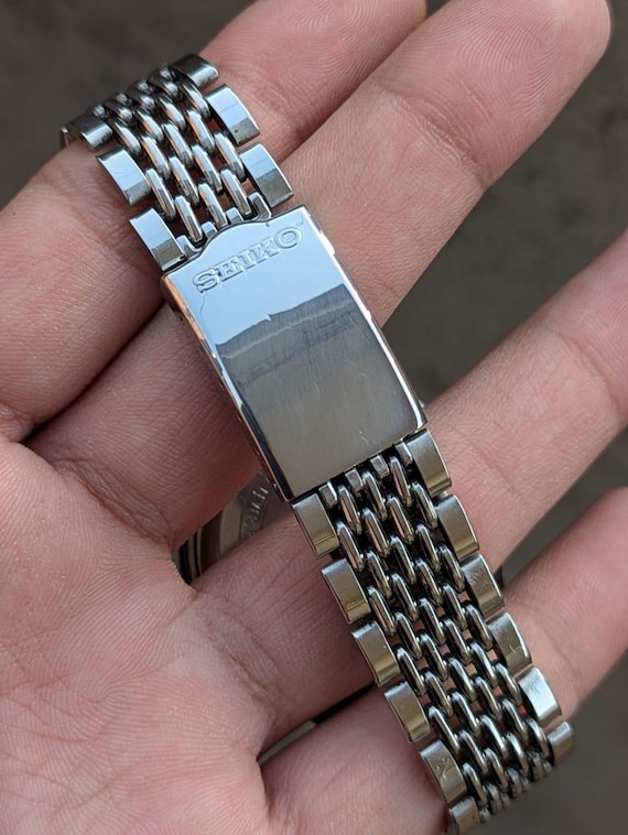 貴重ヴィンテージSEIKO EL-330 メンズ腕時計 Seiko EL-330 Electromagnetic 3303-8070 Green Bamboo Dial Vintage