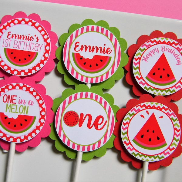 Watermelon Cupcake - Etsy