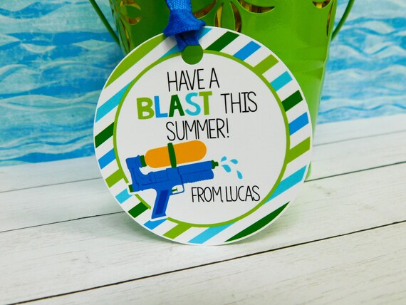 Summer Treat Tags for Kids, End of Year Tags, Last Day of School Tags