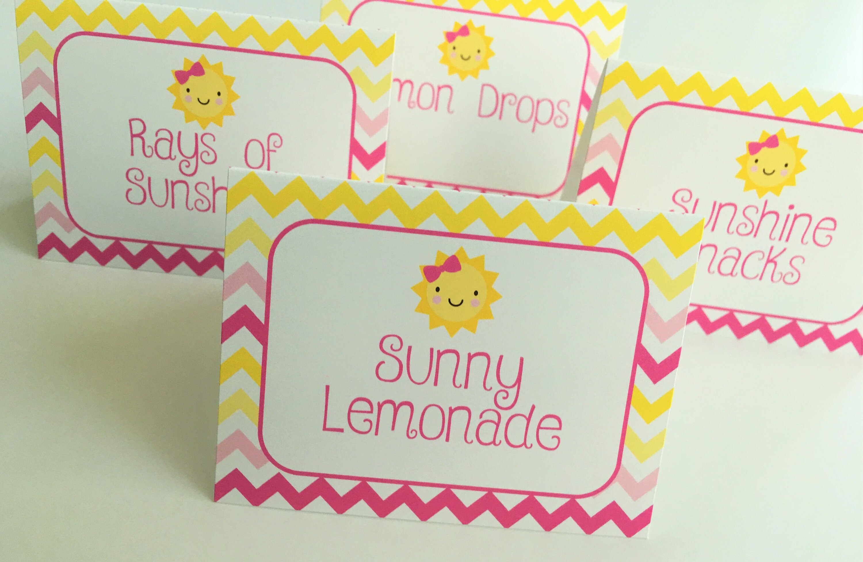 Printed And Shipped You Are My Sunshine Party Food Labels Etsy
