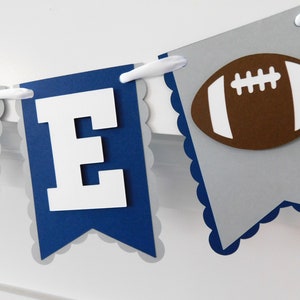 Football Highchair Banner, Football Party Decor, Highchair Garland, Football First Birthday