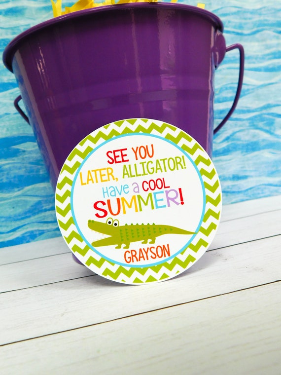 Summer Treat Tags for Kids, End of Year Tags, Last Day of School Tags