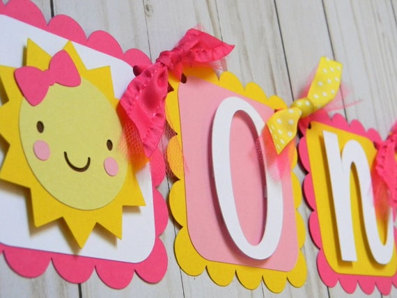 You Are My Sunshine High Chair Banner Party Decorations Etsy