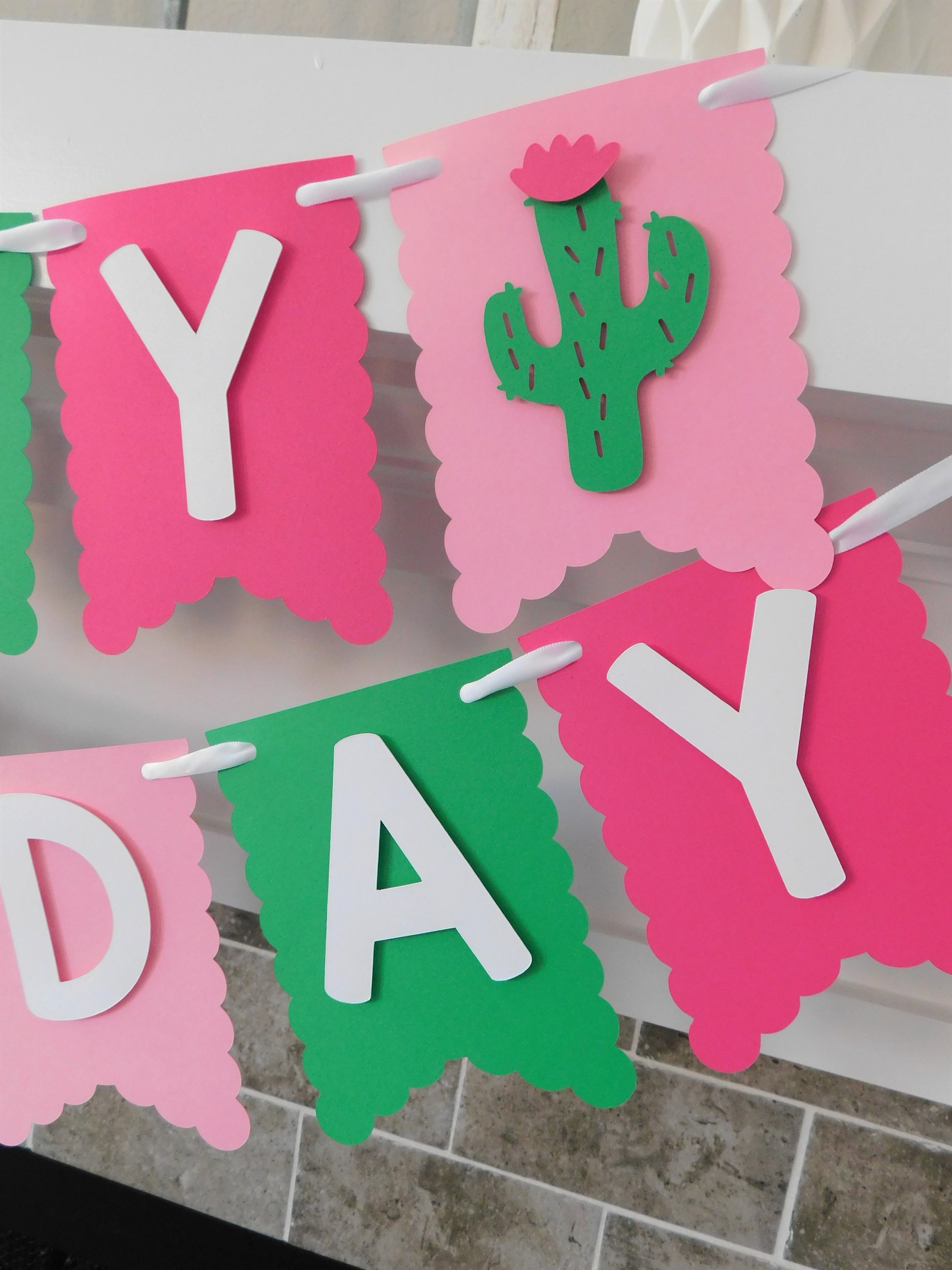 Cactus Banner Happy Birthday Banner Cactus Party Decorations - Etsy Schweiz