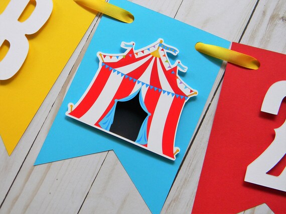 Carnival Banner Pennant Banner Carnival Party Decorations