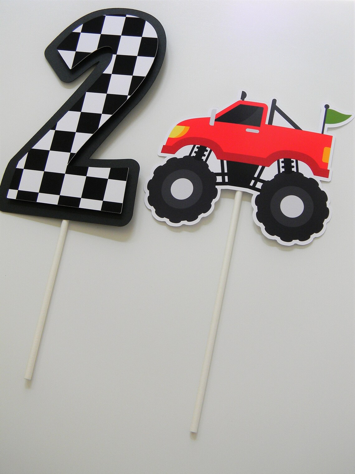 Monster Truck Cake Topper Party Decoration Birthday Cake Monster Truck Cake Topper Party Decoration Birthday Cake